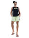 Men's Swimwear Bermuda Light Green with Patterns
