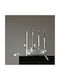 101 Copenhagen Candle Holder Ceramic in White Color 35x6x11cm 1pcs