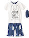 Hashtag Pijama pentru copii De vară Ecru
