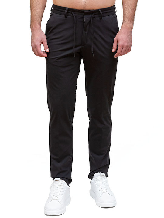 Hose Chino Elastisch Black