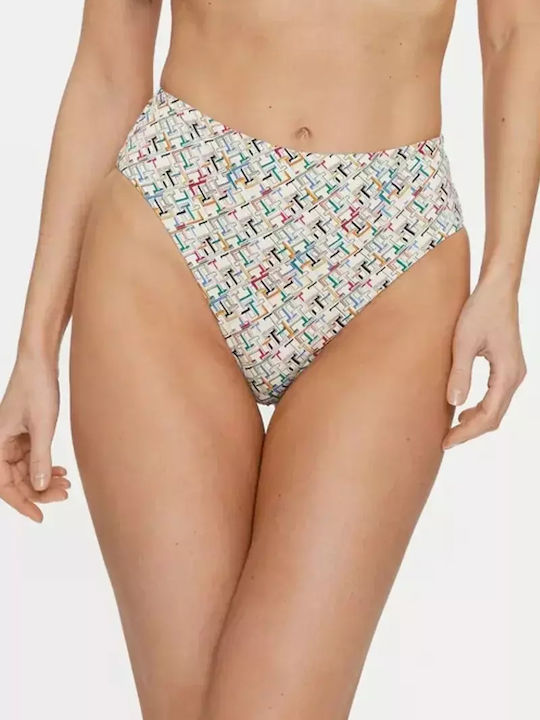 Bikini Alunecare Talie înaltă