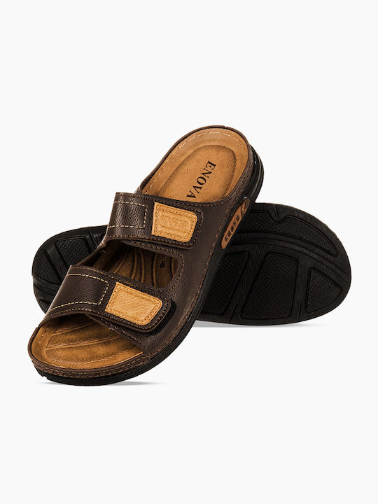 The Shoemart Sandale pentru bărbați în Maro Culoare