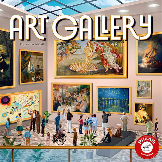 Board Game Art Gallery for 2-6 Players 10+ Years Old (EN) Piatnik