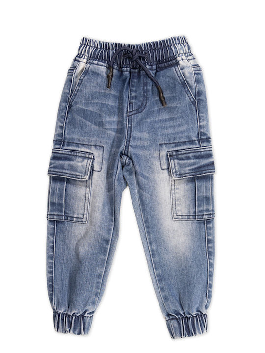 New College Pantalon Jeans Pentru Copii Albastru