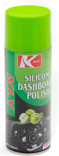 KLY Polishing Spray for Car Dashboard with Aroma Green Apple / Apple 220ml