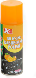 KLY Spray de lustruire pentru bord auto cu Aromă Portocaliu 220ml KLY Spray de lustruire pentru bord auto cu Aromă Portocaliu 220ml