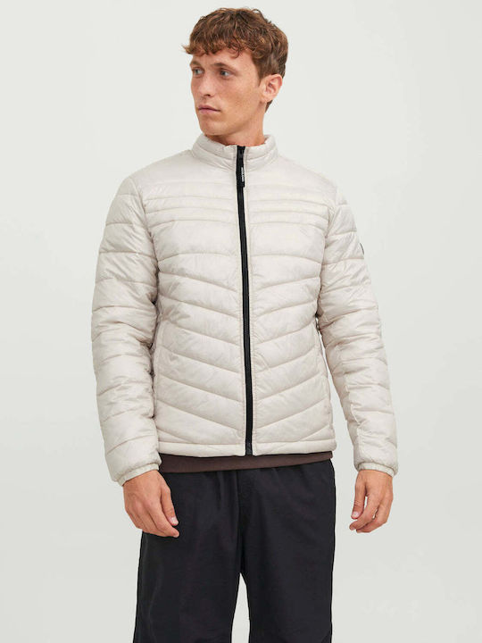 Jack & Jones Geacă pentru bărbați Puffer Gri