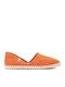 Carmen Serraje Women's Leather Espadrilles Coral