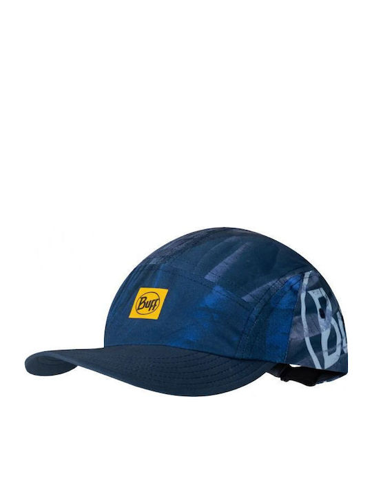 Buff Παιδικό Καπέλο Jockey Υφασμάτινο 5 Panel Μπλε