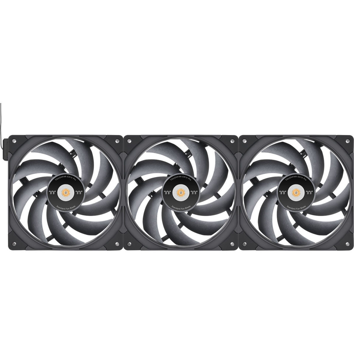 Thermaltake ToughFan EX14 Pro Case Fan 140mm με Σύνδεση 4-Pin Molex 3τμχ
