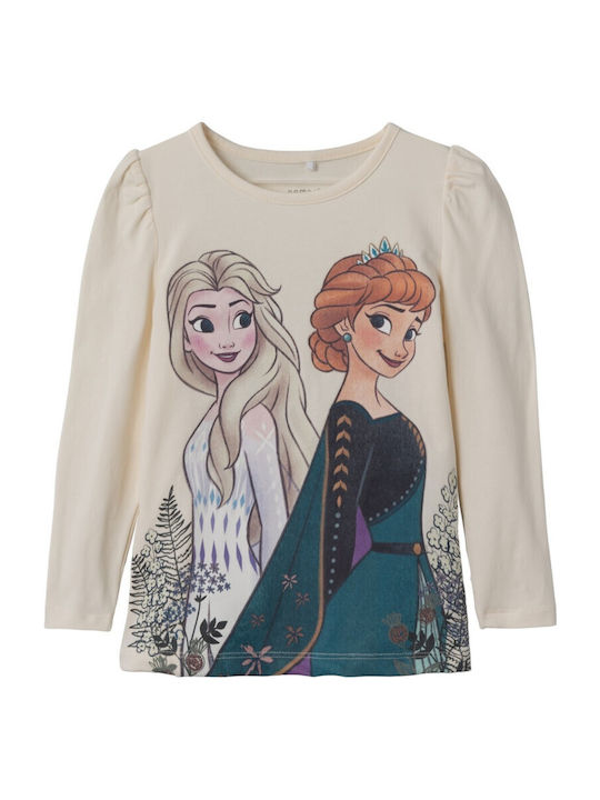 Kinder Shirt Langarm Helles Weiß