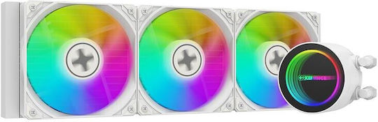 Xilence LiQuRizer LQ360G.ARGB XC998 Water Cooling AIO CPU With 3 White 120mm Fans