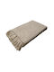 Le Blanc Ριχτάρι Τετραθέσιου Καναπέ Ζακάρ 180x350εκ. Natural - Beige