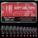 Soft Gel Връхчета за нокти 550бр T021145491