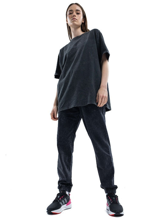 District75 Damen-Sweatpants Schwarz