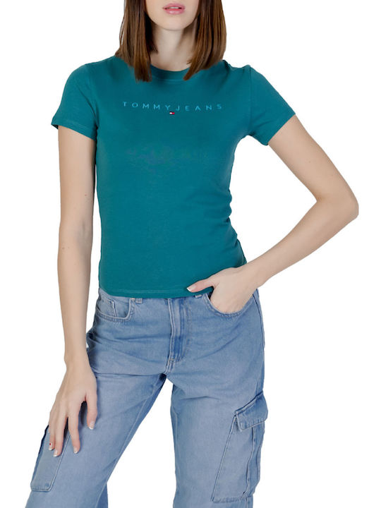 Tommy Hilfiger Women's T-shirt Green