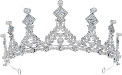 Hair tiara J3074 - Silver