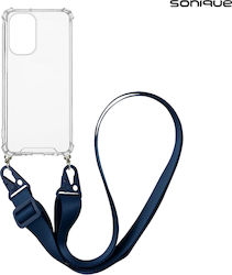 Sonique Strap Back Cover Σιλικόνης Navy Μπλε (P...