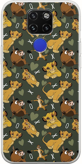 Hakuna Matata Back Cover Σιλικόνης Πολύχρωμο (Huawei Mate 20)