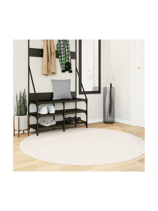 vidaXL Oviedo Rug Round Beige