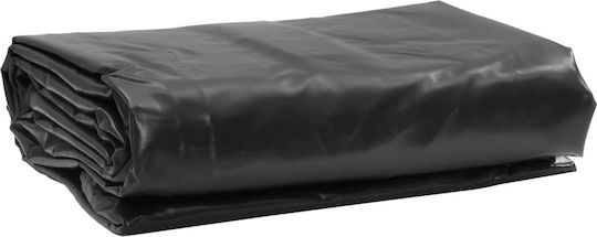 vidaXL Водоустойчив Брезент 650гр/кв.м 6x1.5м. Тежък товар Сив