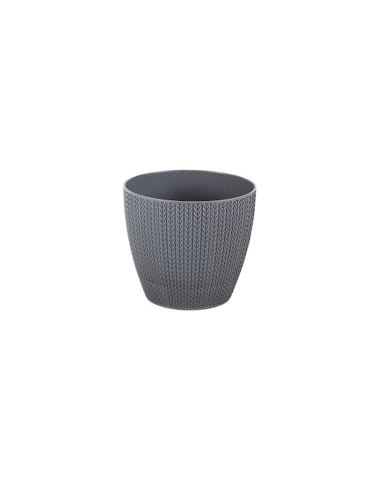 Flower Pot 17x15cm Grey SML301102