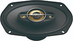 Pioneer Car Speaker Set 6x9" with 300W RMS (5 Ways)