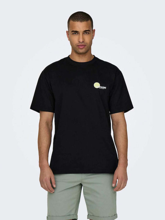 Only & Sons Men's T-shirt BLACK