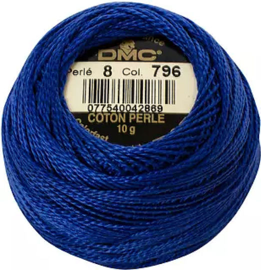 DMC Cotton Knitting Yarn Blue 80m 10gr