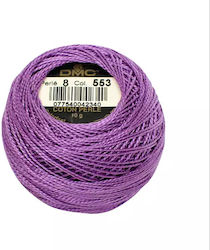 DMC Perle Δαντελόνημα Βαμβακερό Μωβ 80m 10gr