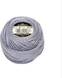 DMC Perle Δαντελόνημα Βαμβακερό Γκρι 80m 10gr