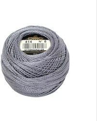 DMC Perle Δαντελόνημα Βαμβακερό Γκρι 80m 10gr