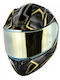 Givi H50.8 Mystical Black/Gold Motorradhelm Volles Gesicht ECE 22.06 mit Pinlock und Sonnenblende
