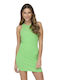 Only Sommer Mini Kleid Green