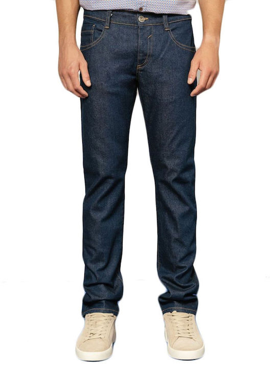 Herren Jeanshose Elastisches mit Regulär Gerade Anwendung Blau