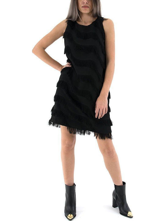 Dress Καλοκαιρινό Mini Βραδινό Φόρεμα Μαύρο