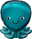 21" Balloon Blue Octopus Street