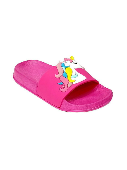 Happy Bee Kinder Flip Flops Fuchsie