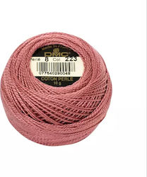 DMC Perle Δαντελόνημα Βαμβακερό Ροζ 80m 10gr