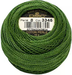 DMC Perle Δαντελόνημα Βαμβακερό Πράσινο 80m 10gr