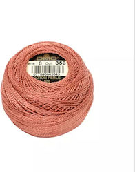 DMC Perle Δαντελόνημα Βαμβακερό Ροζ 80m 10gr