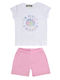 Prod Pijama pentru copii White/pink