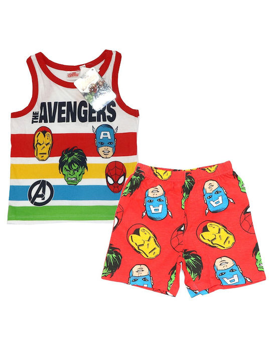 Marvel Kids Pyjamas Summer red