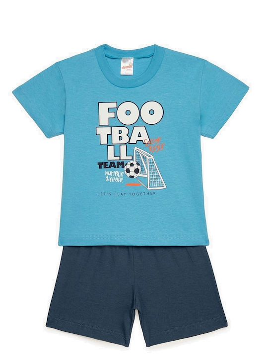 Minerva Kids Pyjamas Summer Blue