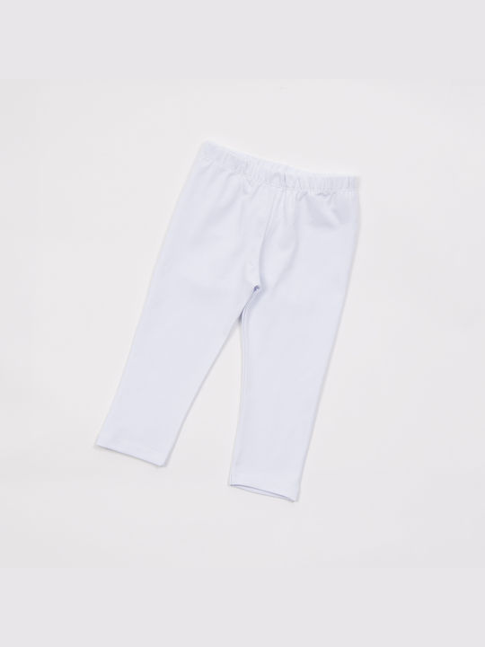 Trax Kinder Leggings Capri white