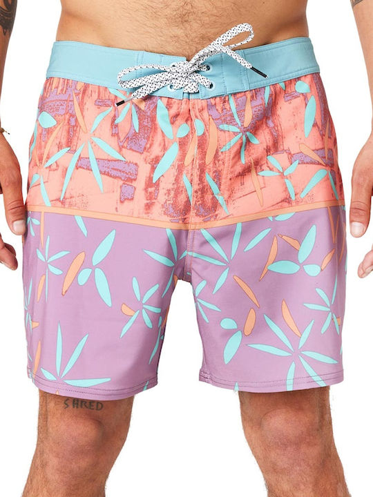 Rip Curl Men's Swimwear Bermuda Dusty Purple with Patterns