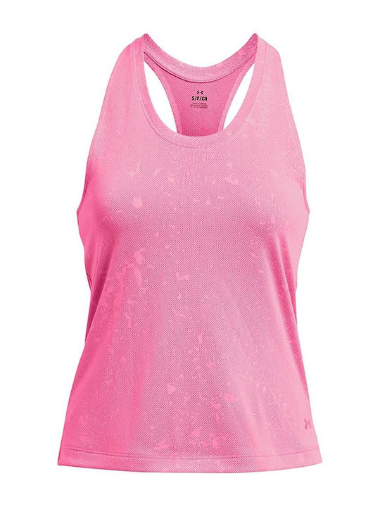 Under Armour Γυναικεία Αθλητική Μπλούζα Fast Drying Ροζ