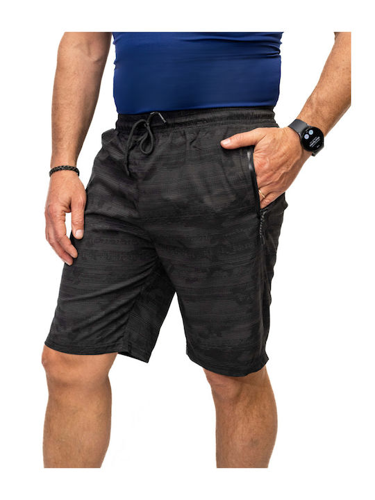 Sportliche Herrenshorts Schwarz