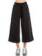 Women Co El Terry Cropped Wide Leg Pant 02112401-01