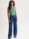 24 Colours Blue Pants Γυναικείο Τζιν Παντελόνι 80351-blue Blue